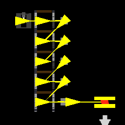 跳ね橋ギミック