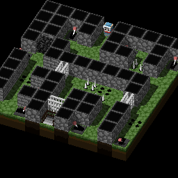 Trap maze