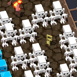 モンスターからにげろ