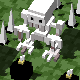 モンスターだらけの土地