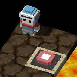 Lava, buttons and boxes