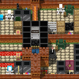 四つの部屋のダンジョン