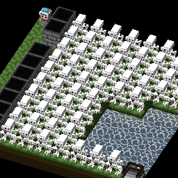 ガイコツ大量生産工場