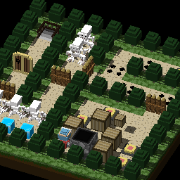 숲속을 탈출하는 용사