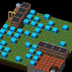 렌다의모험 제4장 코스모 마을 대성당 앞