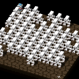 Skeleton tomb