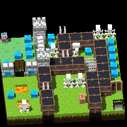 the castle