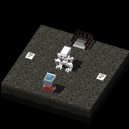 雉虎さん専用ステージ